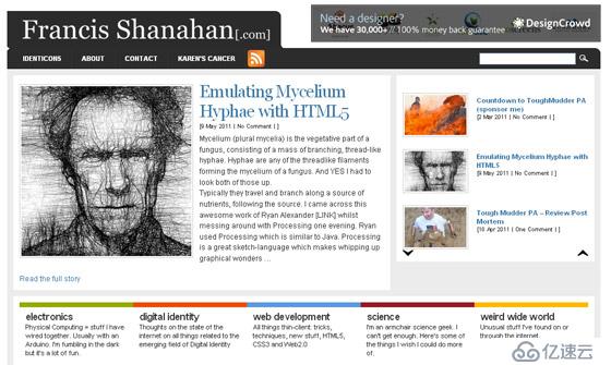 最新30佳 HTML5 网站设计案例欣赏
