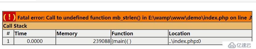 关于使用mb_strlen函数报错处理