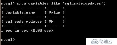 设置mysql在执行没where条件的sql语句时提醒