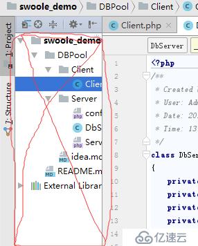 PhpStorm 界面简化