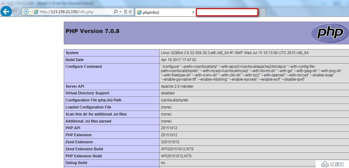 LAMP之四  PHP & APache 之間的配置