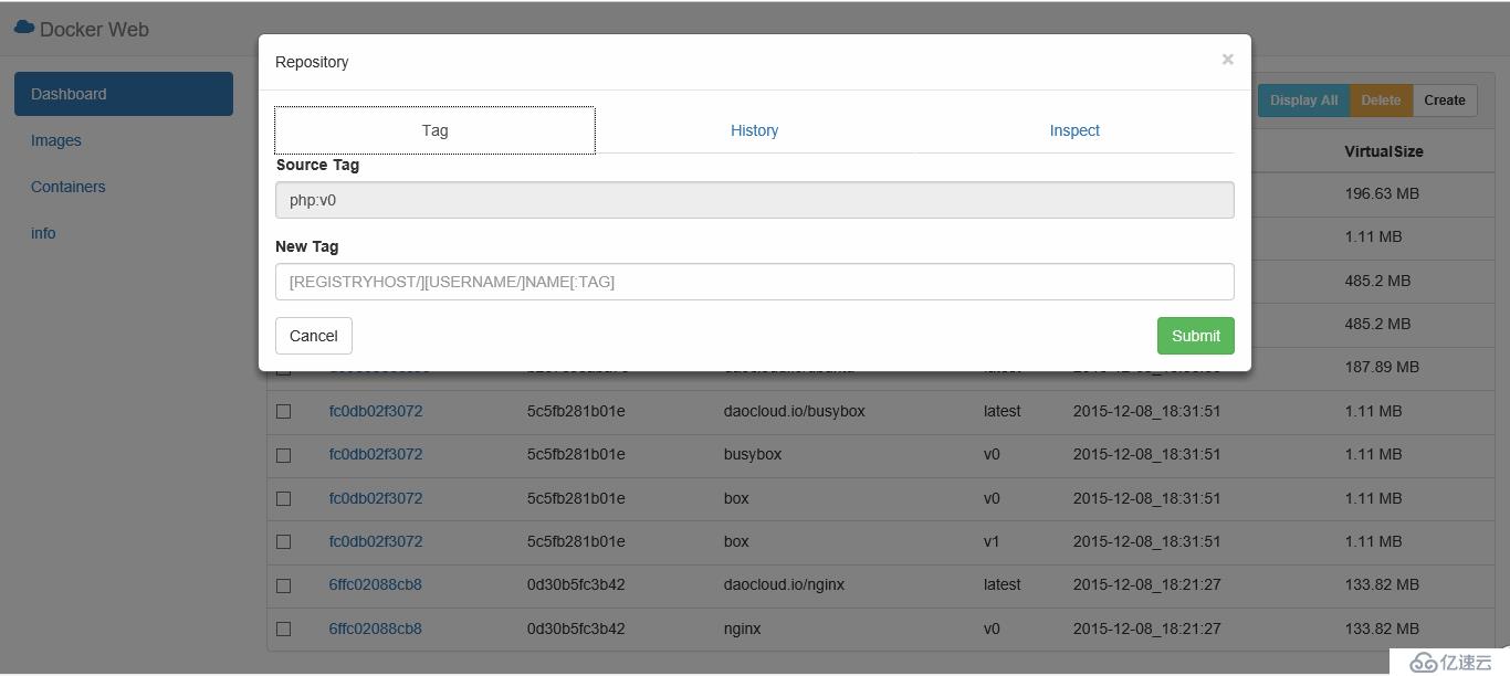 使用PHP開發(fā)的Docker前端web管理平臺(tái)！