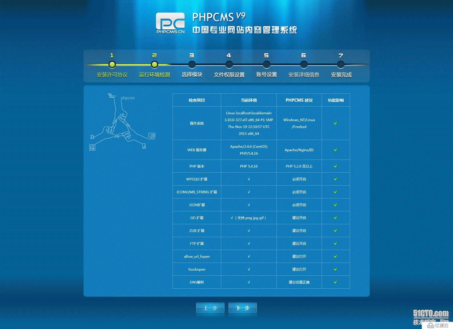 CentOS7下安裝phpcmsV9步驟