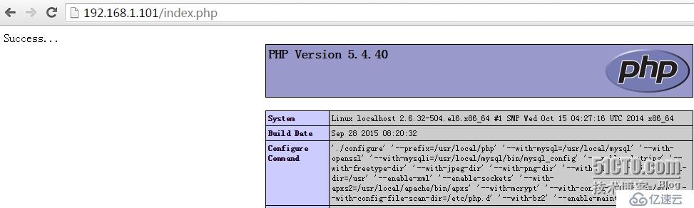 LAMP編譯安裝只PHP以模塊化的方式工作