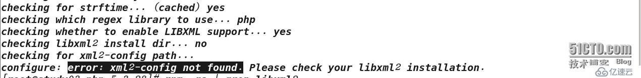 源码安装PHP报错：error: xml2-config not found.