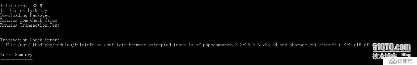 yum install php-* 报错