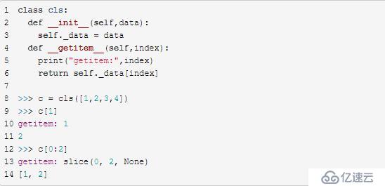 Python学习：自定义迭代器，索引取值和分片取值
