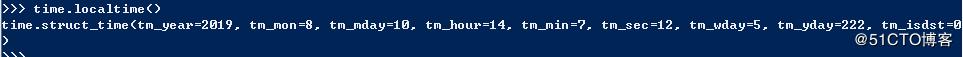 PYTHON学习0043：函数---time模块详解--2019-8-10