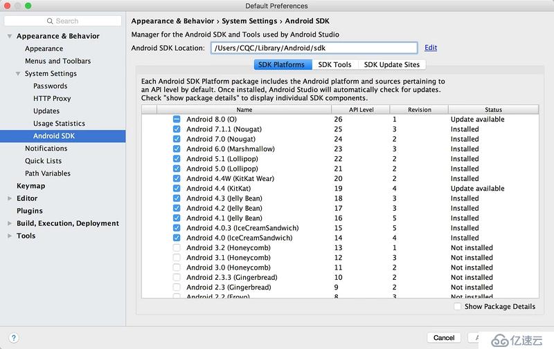 Python3网络爬虫实战-9、APP爬取相关库的安装：Appium的安装