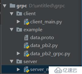 Grpc 跨语言远程调用  python demo