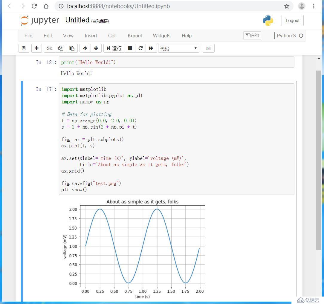 Windows7下Jupyter Notebook使用入门