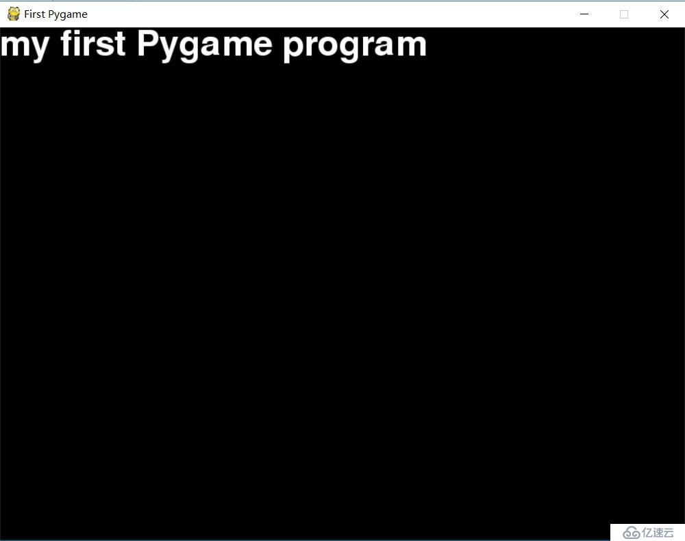 Python第三方模块【Pygame】