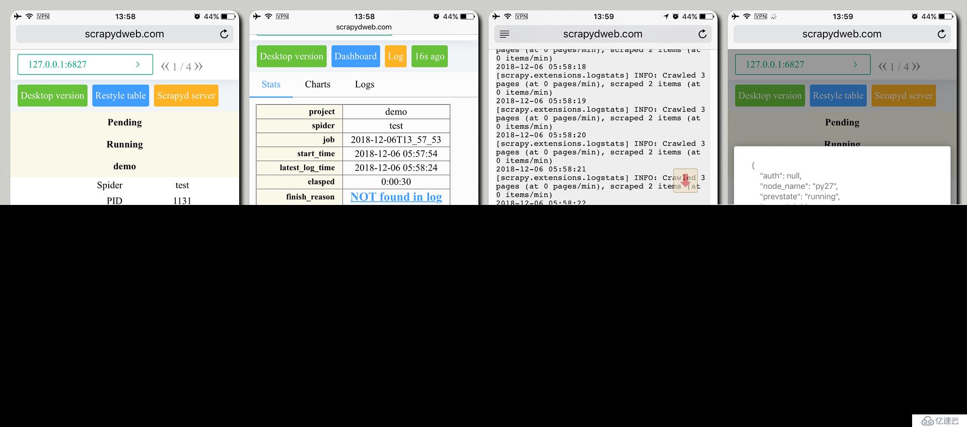 如何通過 Scrapyd + ScrapydWeb 簡單高效地部署和監(jiān)控分布式爬蟲項(xiàng)目