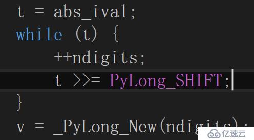 python3 整数类型PyLongObject 和PyObject源码分析