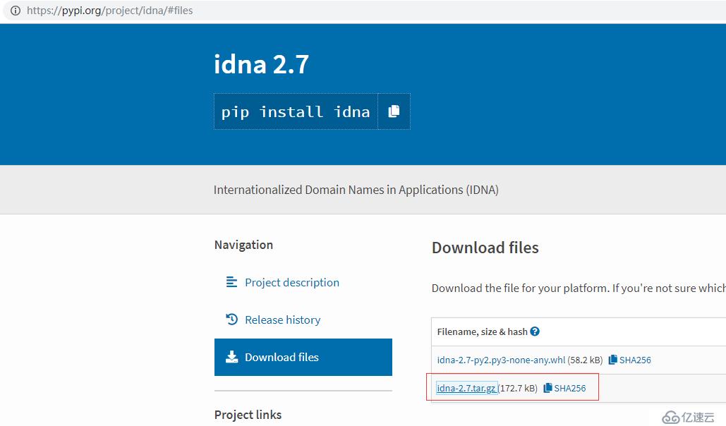 解決ModuleNotFoundError: No module named 'idna'問題