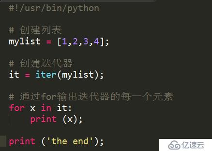 Python3 迭代器