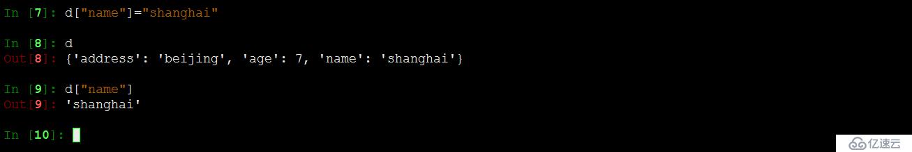 python学习笔记---字典