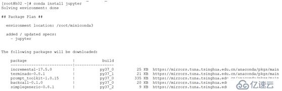 在linux(Red Hat)_安装jupyter(miniconda下)