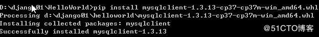 python3.7中mysqlclient安装不成功怎么解决