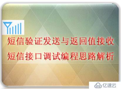 短信验证发送与返回值接收短信接口调试编程思路解析