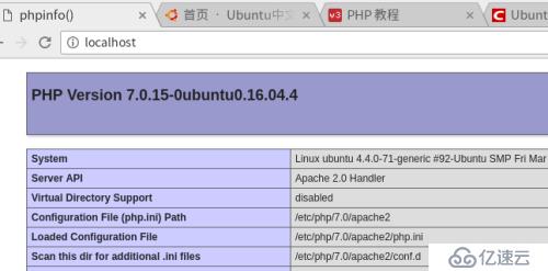 如何搭建ubuntu 16.04.2 server LAMP环境