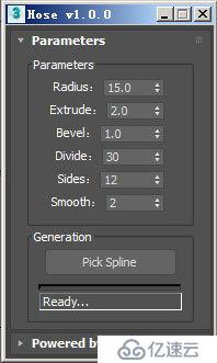 Hose for 3dsMax 软管建模工具使用教程