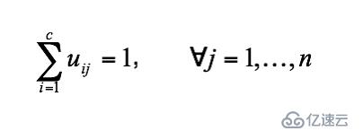 模糊c均值聚类和k-means聚类的数学原理