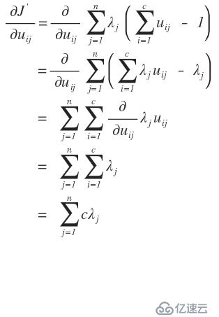 模糊c均值聚类和k-means聚类的数学原理