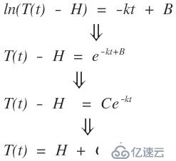 基于牛頓冷卻定律的時間衰減函數模型