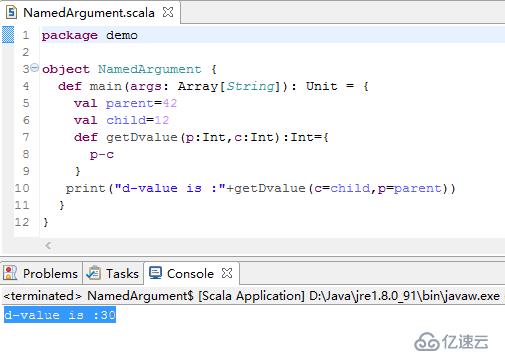 Scala具名参数Named Argument