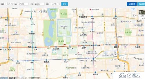 移动联通电信基站定位接口