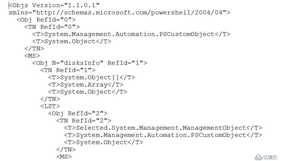 PowerShell 创建,查看和保存嵌套的对象属性