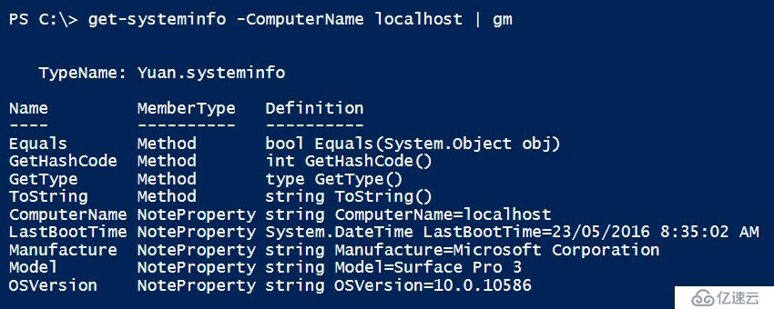 PowerShell 添加 自定义的ScriptProperty 属性