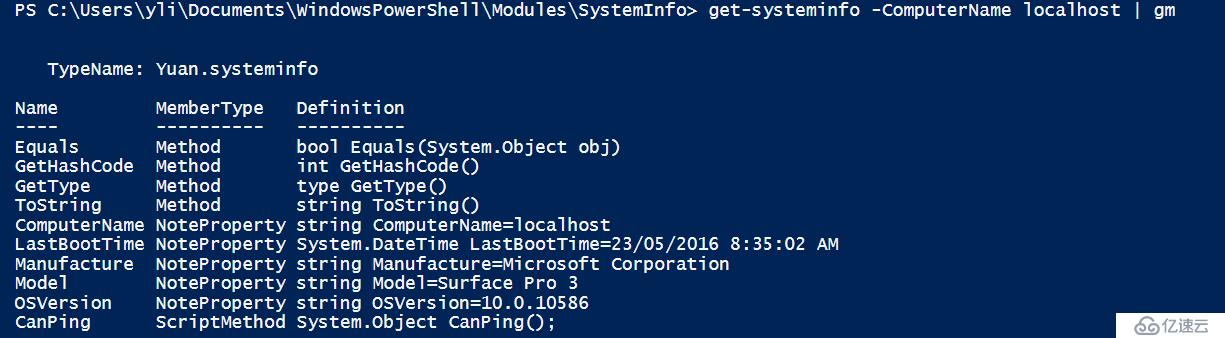 PowerShell 添加 自定义的ScriptProperty 属性