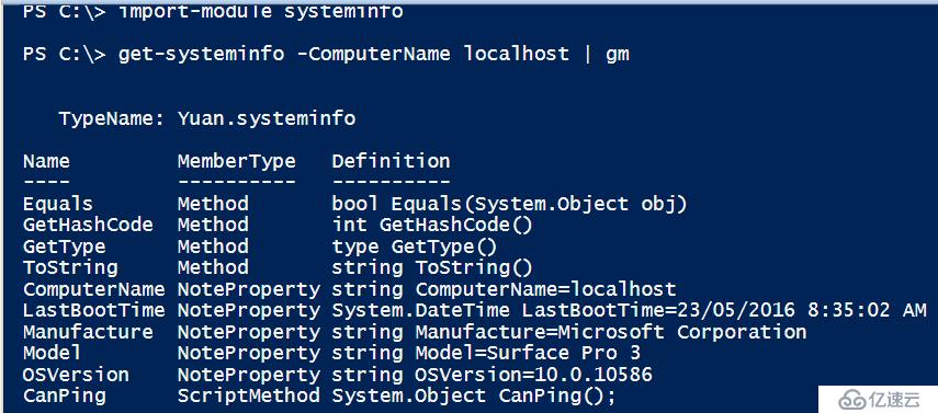 PowerShell 添加 自定义的ScriptProperty 属性