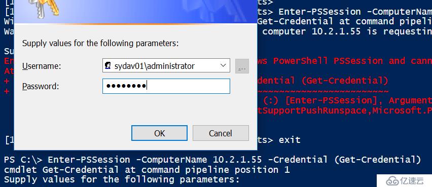 PowerShell 远程连接指定 TrustedHost