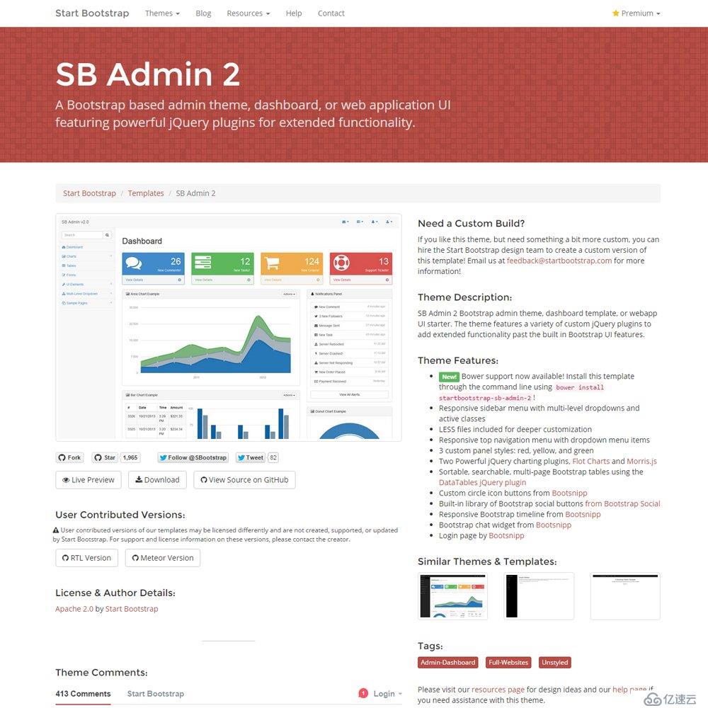 bootstrap——free bootstrap admin dashboard templates