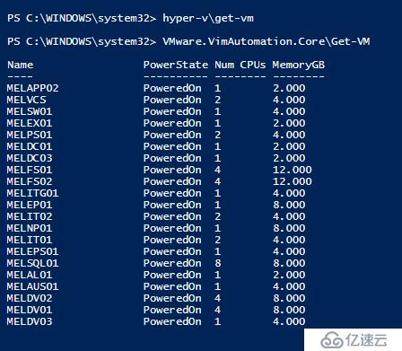 PowerShell CLI如何获取VM信息