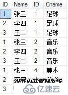 SQL多表连接查询（详细实例）