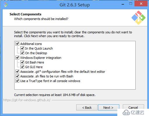 git 2.6.3安装使用体验