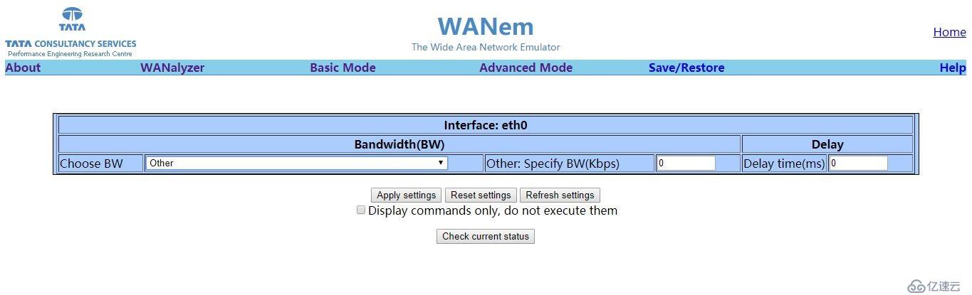 工具之广域网模拟器WANEM使用介绍