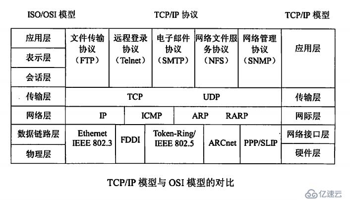 网络的参考模型