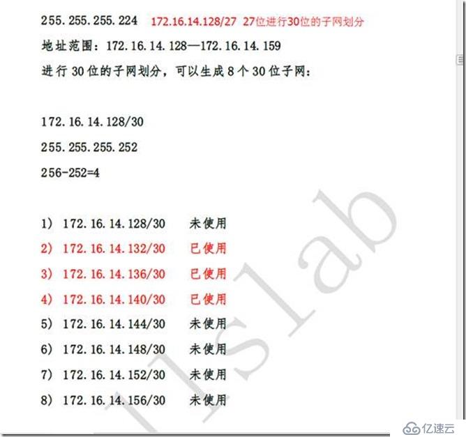 IP子网划分和vlsm（变长子网掩码）和路由汇总