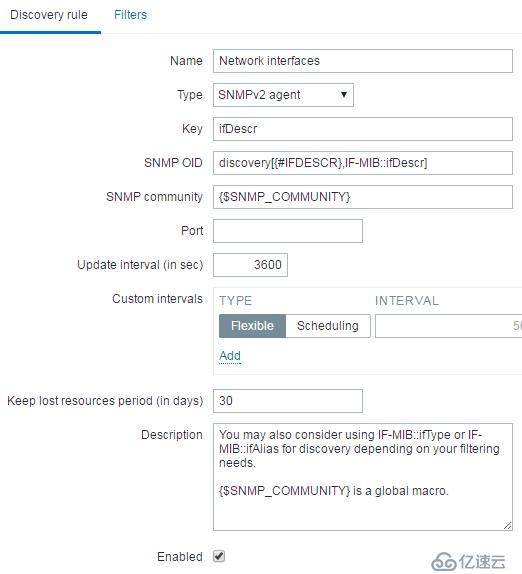 Zabbix 3.0监控网络设备有哪些