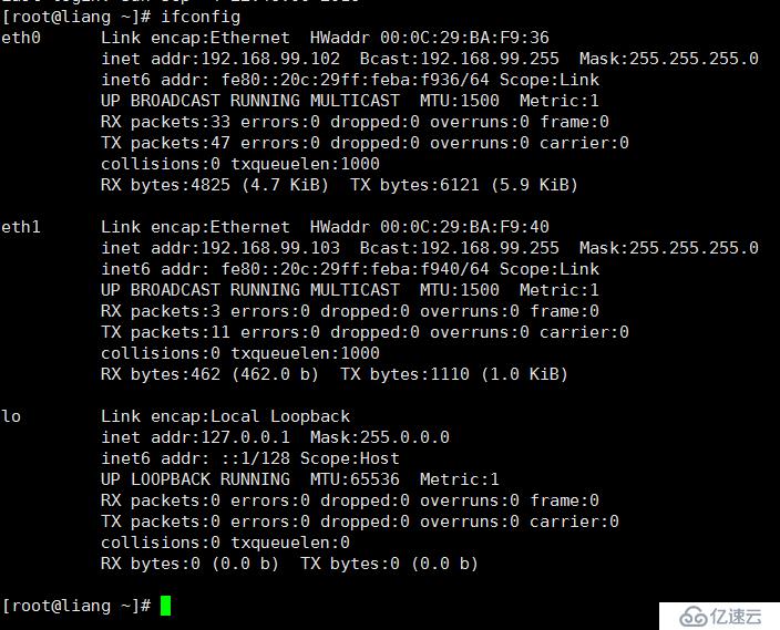 CentOS6 网络管理之网卡配置及简单路由设置