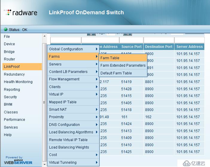 Radware LP配置步驟