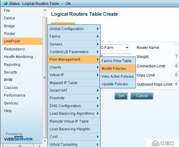 Radware LP配置步驟