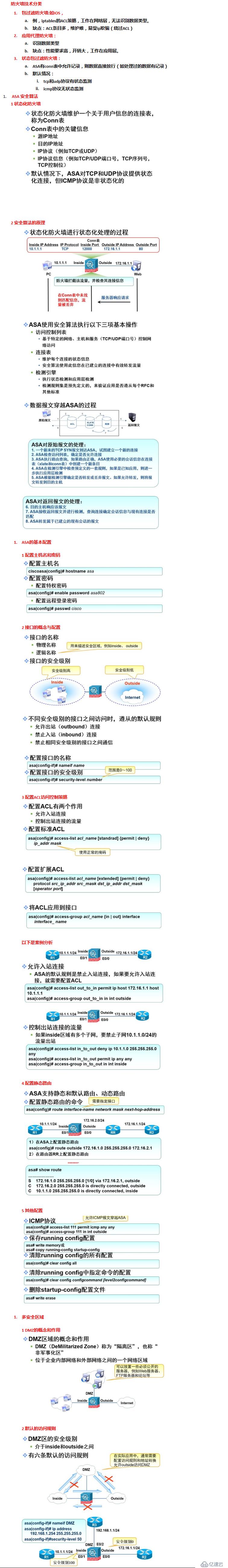 ASA防火墻學(xué)習(xí)筆記2-ACL訪問(wèn)控制策略