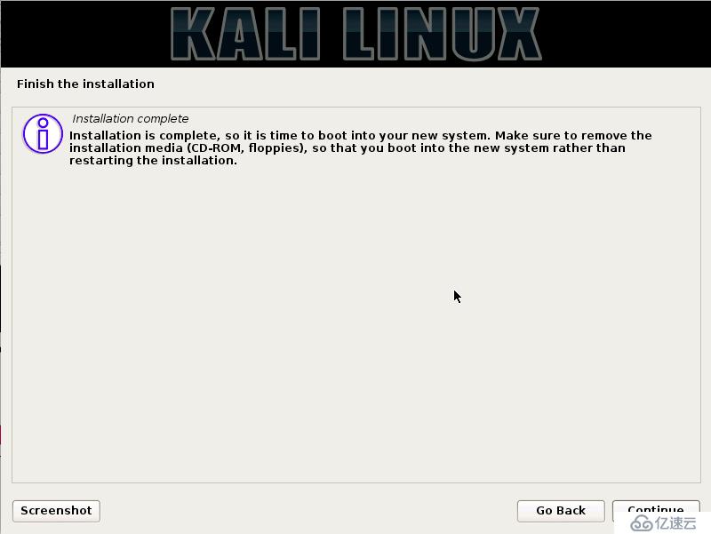 0006 kali linux 硬盘安装