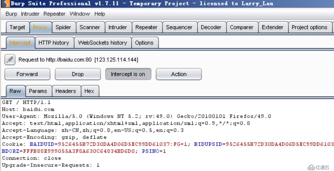 burpsuite 本地抓包配置